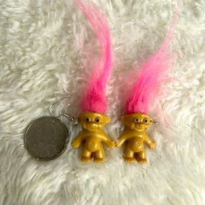 Mini Troll Earrings